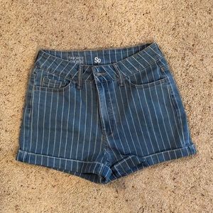Girls high waisted shorts